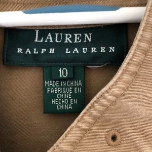 Ralph Lauren Safari Jacket, Women's Size S (approx.) unclear brown type Vintage Second Hand